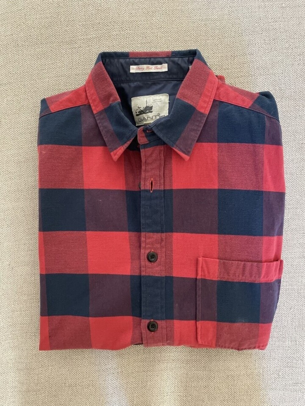 gant shirt Checkered S